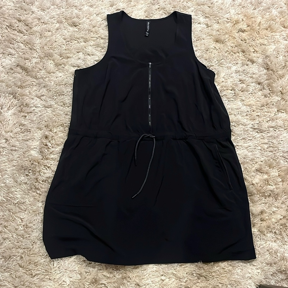 Athleta black skort sundress